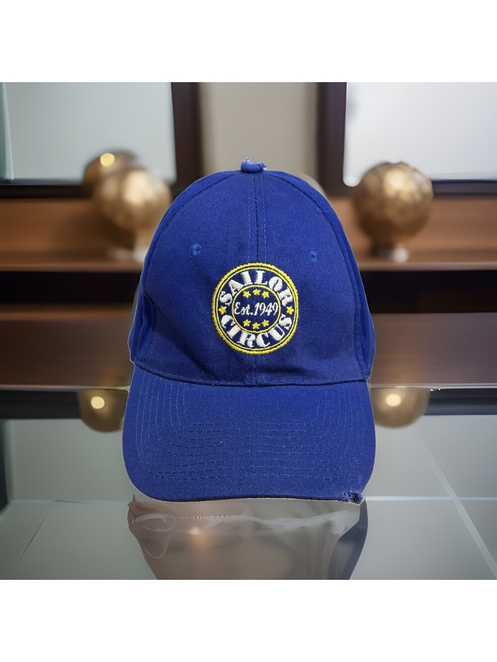 Sailor Circus The Greatest Little Show Youth Gymnastics Distressed Baseball Cap